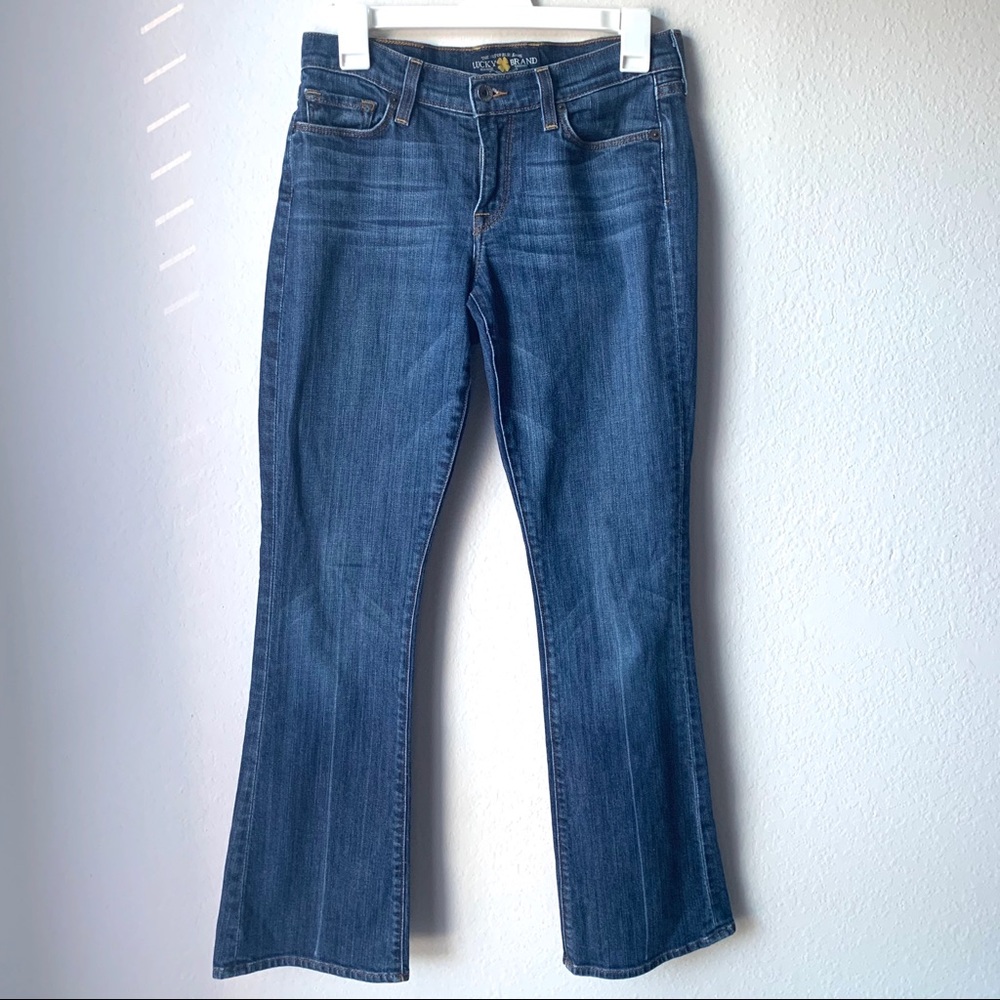 Lucky Brand Sofia Boot Cut Blue Denim Jeans